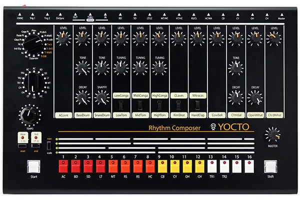 Yocto Rhythm Composer 808