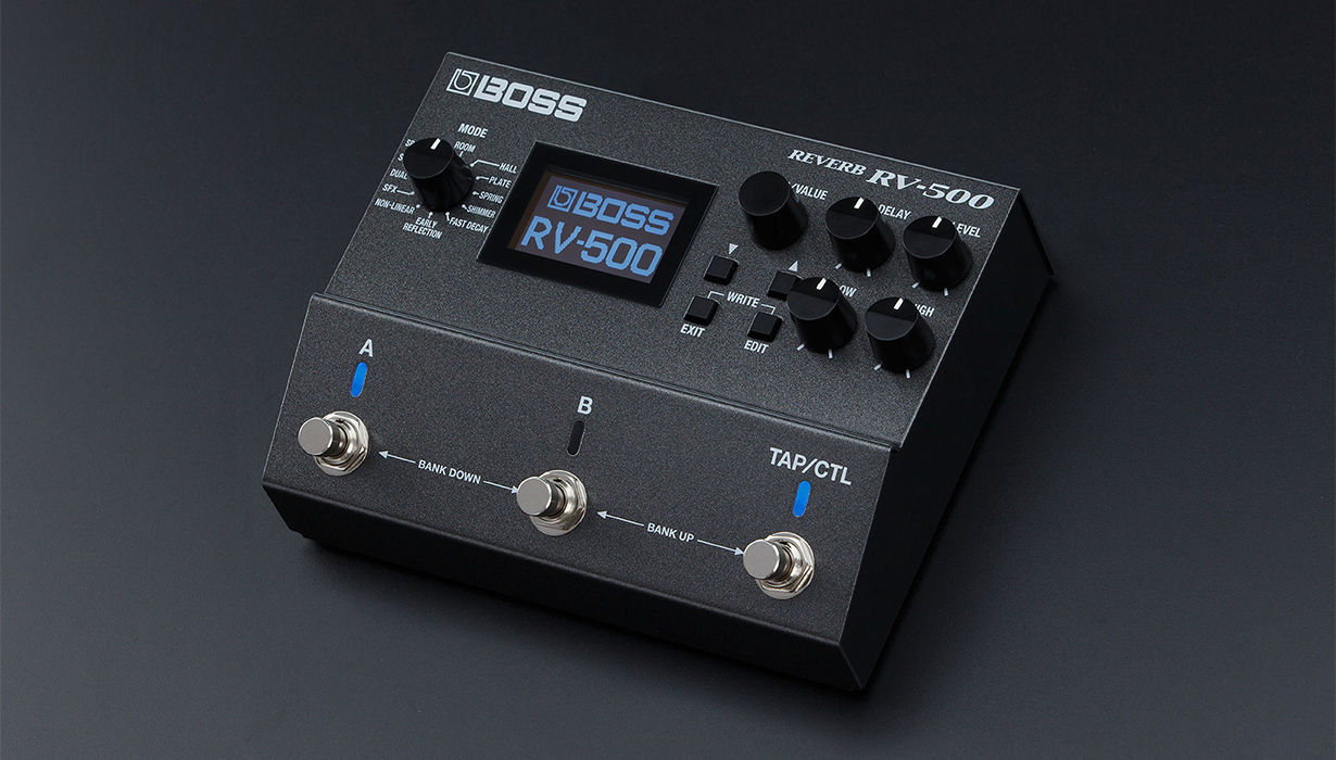 News - BOSS RV-500 - for creating any sound atmosphere