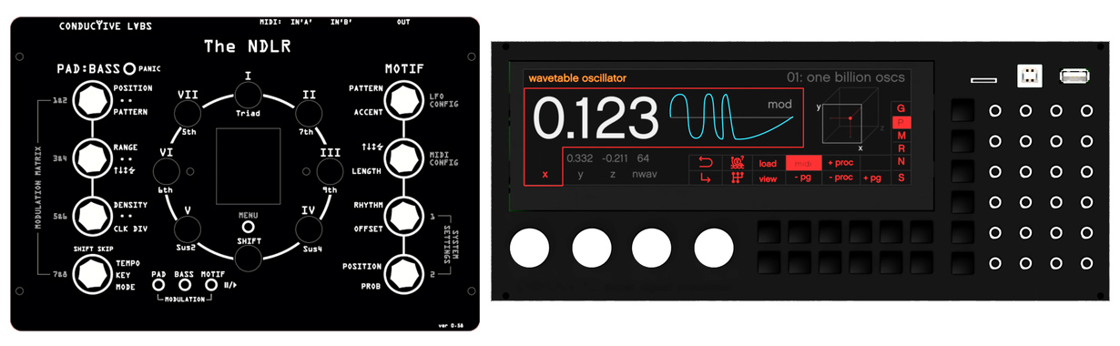 Conductive Labs NDLR, Percussa SSP