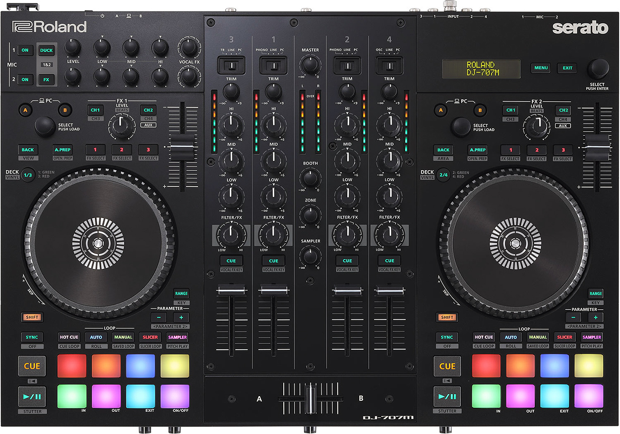 Новости - Roland DJ-707M и DJ-808 - в чем разница?