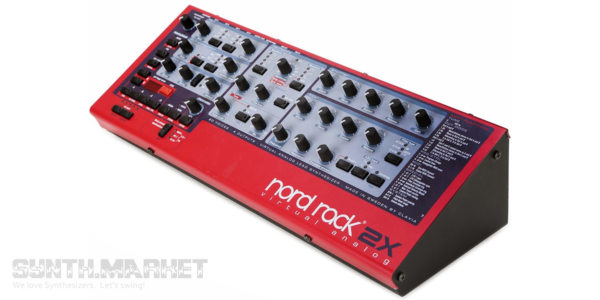 Clavia Nord Rack 2X: Tabletop Sound Module/ Tone Generator