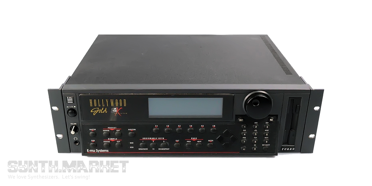 E-mu Systems E4X Emulator Hollywood Gold: Rackmounted Sound Module