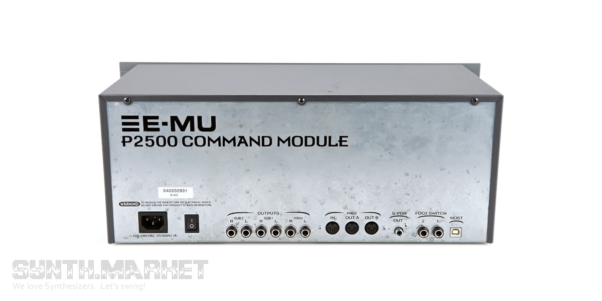 E-MU PROTEUS2500 音源モジュール E-MU PROTEUS2500 音源モジュール
