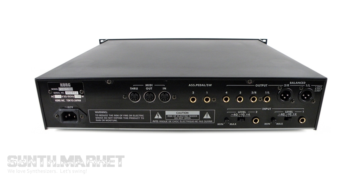 Korg Wavestation A/D: Rackmounted Sound Module/ Tone Generator