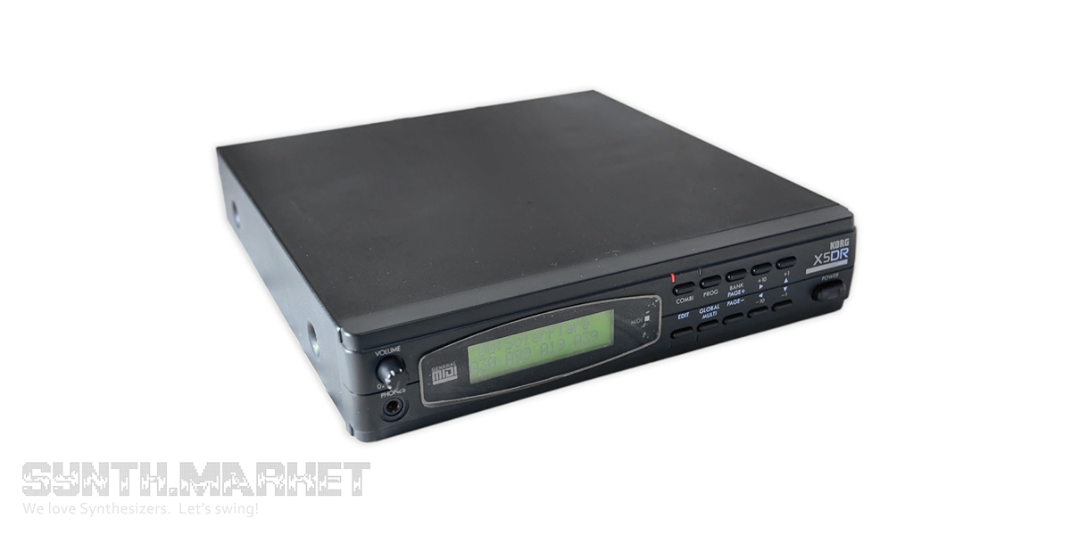 KORG 音源モジュールX5DR Korg X5DR: Tabletop Sound Module/ Tone Generator