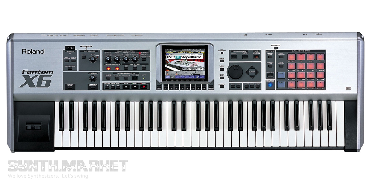 別注キーボード　ローランド　Roland FANTOM X6 訳あり一円スタート ローランド