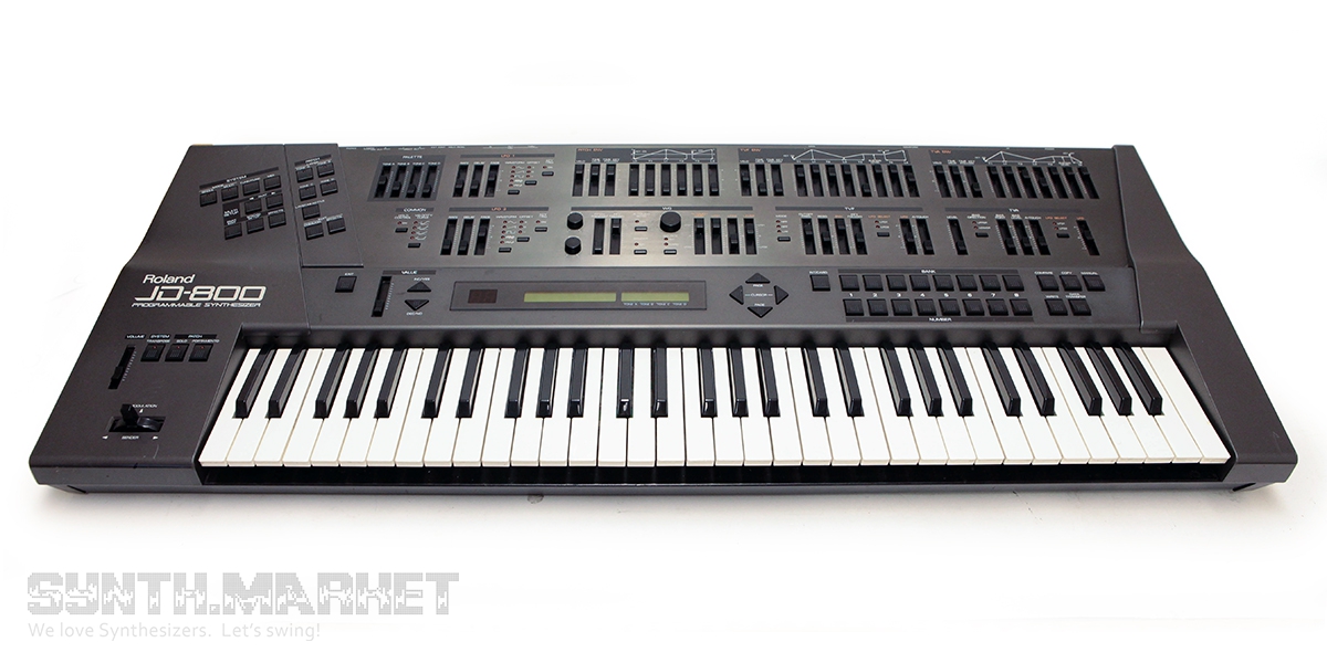 Roland JD-800 シンセサイザー キーボード TKピアノ ［DTM cover