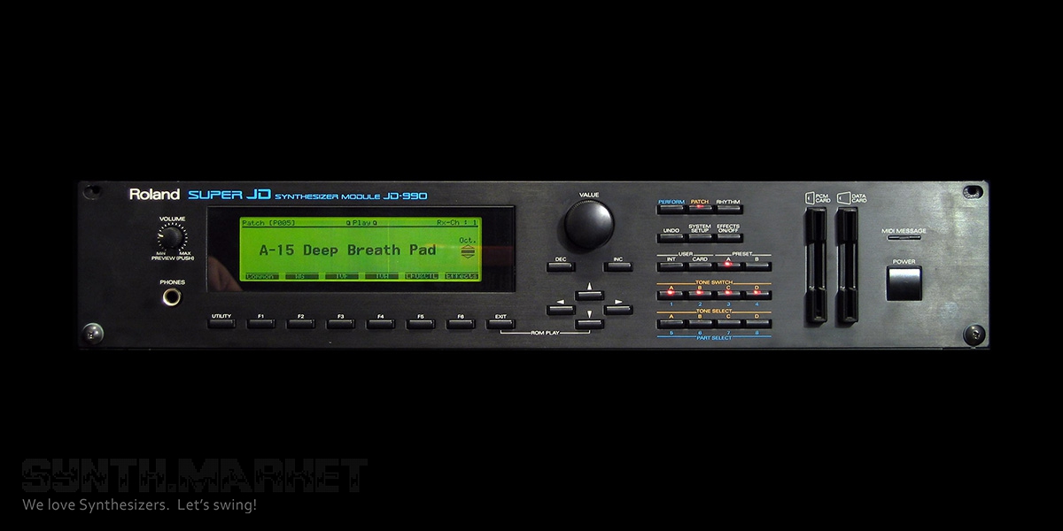 Roland JD990 音源モジュール - 配信機器・PA機器・レコーディング機器