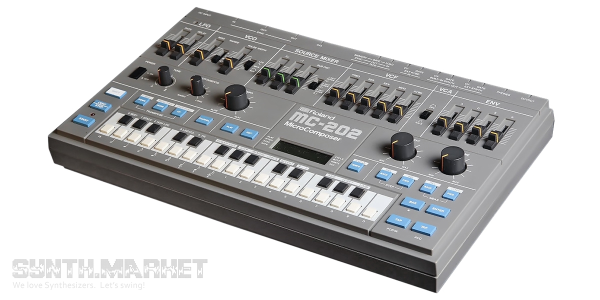 Roland MC-202: Groovebox/ MPC