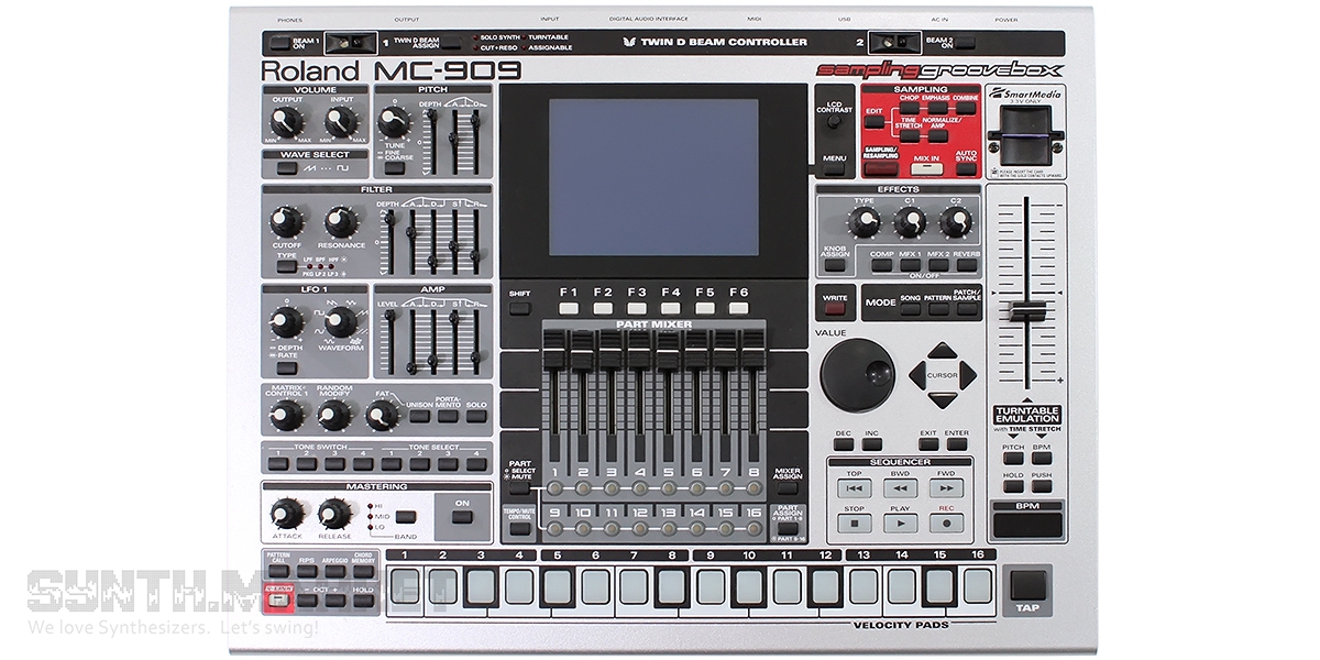 Roland MC-909: Tabletop Sound Module/ Tone Generator Roland MC-909: Tabletop Sound Module/ Tone Generator