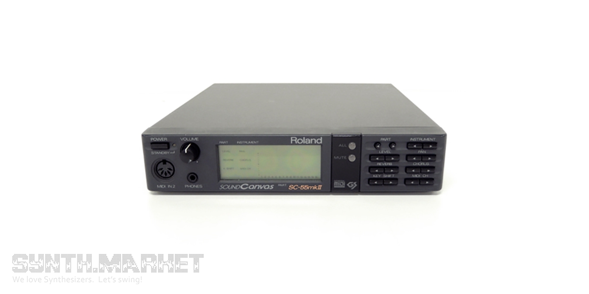 Roland SC-55 mk II Sound Canvas: Rack Sound Module/ Tone Generator