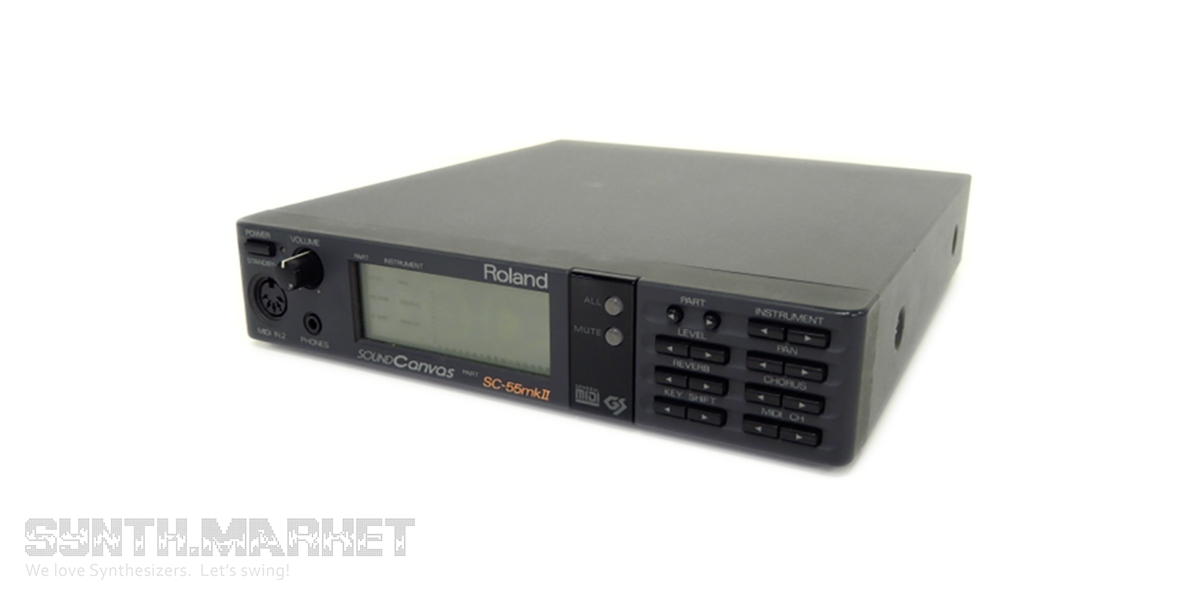 Roland SC-55 mk II Sound Canvas: Rack Sound Module/ Tone Generator