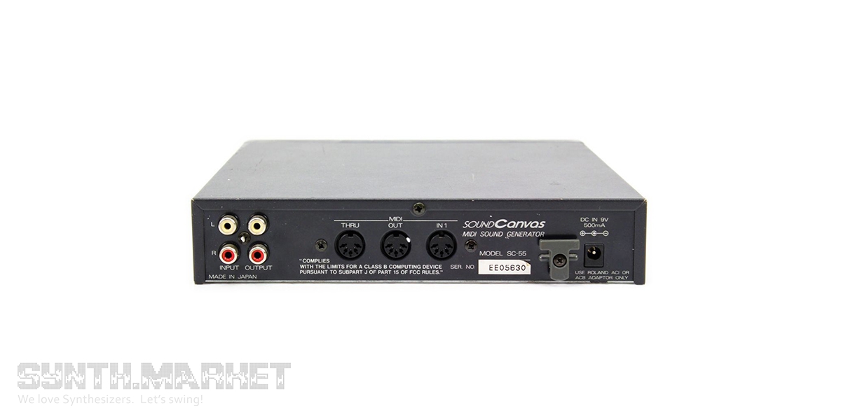 roland soundcanvas sc-55mkⅡ Roland SC-55 MK2 Sound Canvas MIDI Sound Module Tested