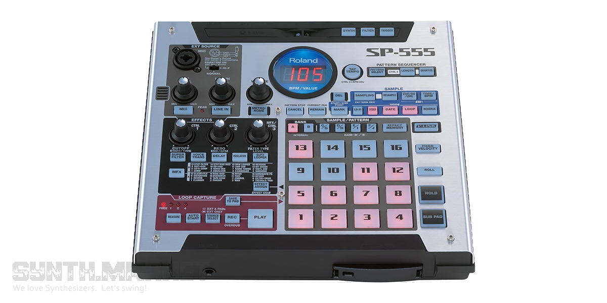 Roland SP-555: Desktop Samplers Roland SP-555: Desktop Samplers