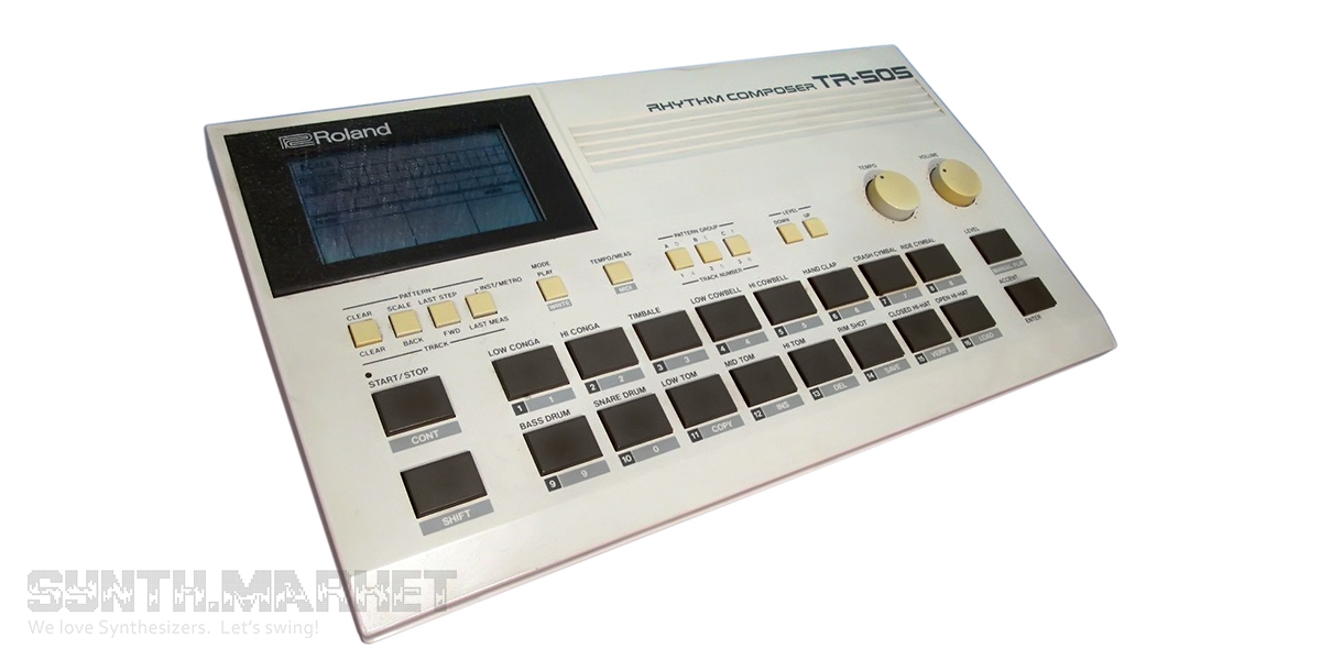 Roland TR-505: Drum Machine, Percussion Synthesizer