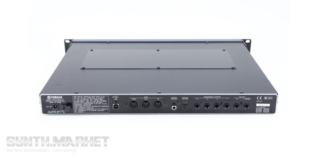 Yamaha MOTIF-RACK ES: Rack Sound Module/ Tone Generator